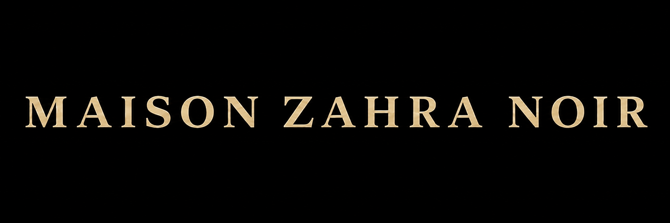 Maison Zahra Noir